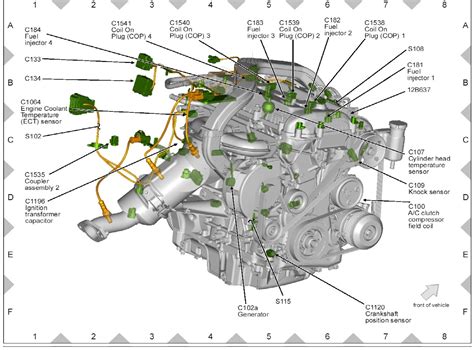 Location Coolant Temperature Sensor Diagram