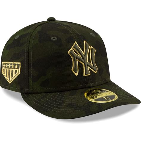 New York Yankees New Era MLB Armed Forces Day On-Field Low Profile 59FIFTY Fitted Hat - Camo