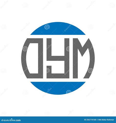 OYM Letter Logo Design on White Background. OYM Creative Initials ...