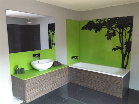 Bathroom Sink Glass Splashback – Everything Bathroom