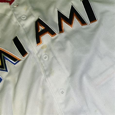 Majestic Miami Marlins Jose Fernandez #16 MLB... - Depop