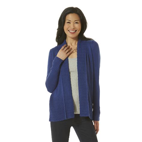 Basic Editions Women's Cardigan Sweater - Kmart