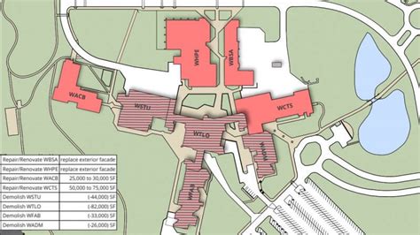 Northwest Tcc Campus Map | Tourist Map Of English