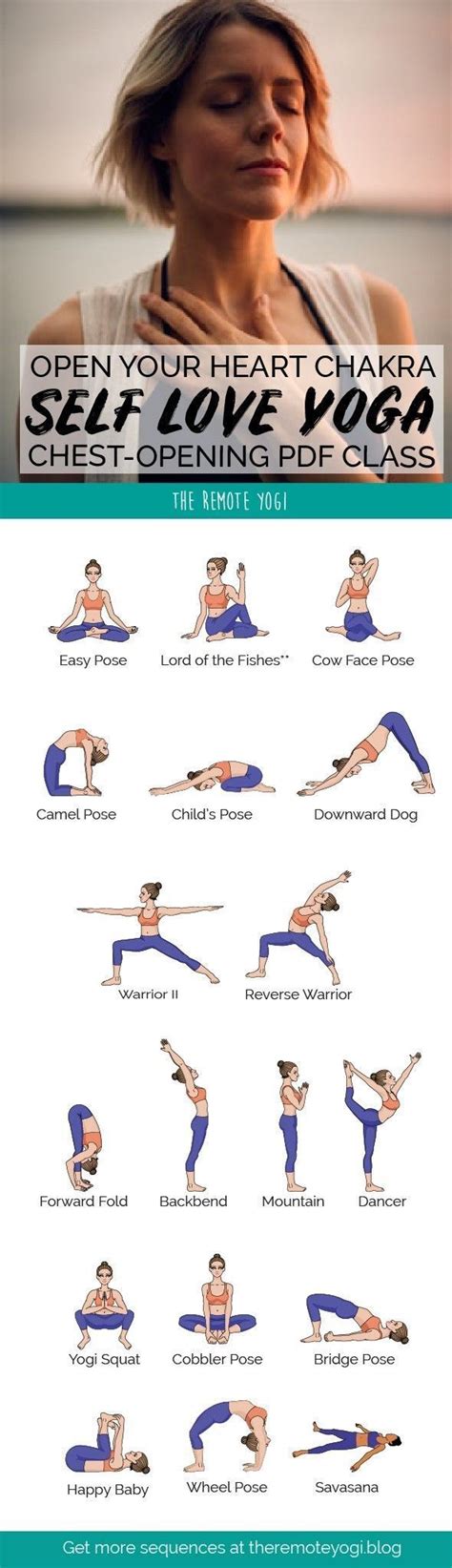 Printable Chakra Yoga Poses