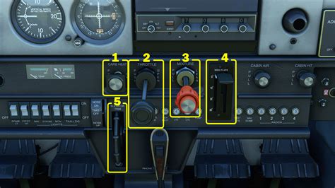 Cessna 152 Cockpit Layout