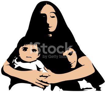 Single Mother (Vector) Stock Vector | Royalty-Free | FreeImages