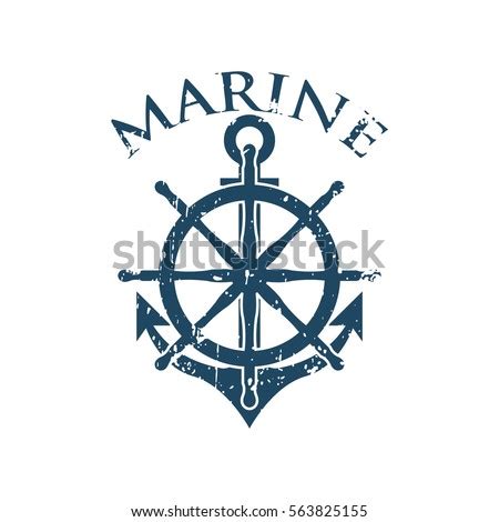 Marine Oceanic Logo Design Template Stock Vector 563825155 - Shutterstock