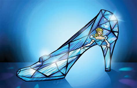 Cinderella Glass Slipper Drawing at GetDrawings | Free download