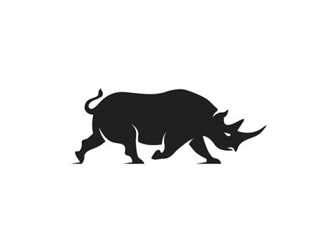 Rhino Logo | Rhino logo, Rhino art, Animal logo