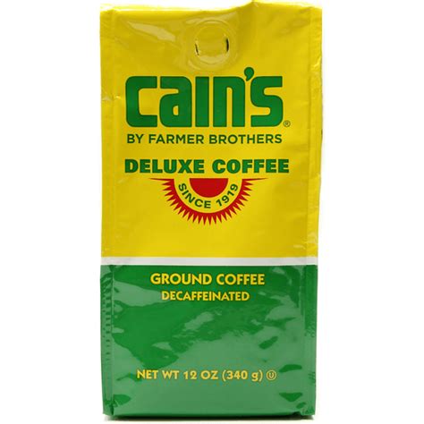 Cain's Coffee Deluxe Decaf | Ground | Reasor's