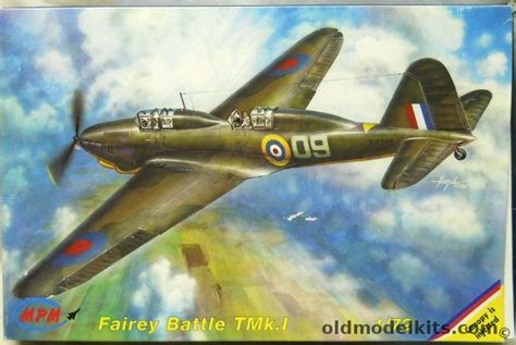 MPM 1/72 Fairey Battle Tmk.I Trainer - RCAF Royal Canadian Air Force Kingston Ontario / Polish ...