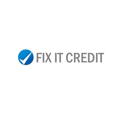 Logo Design for Credit Repair Company (FixItCredit.com) | Logo design ...