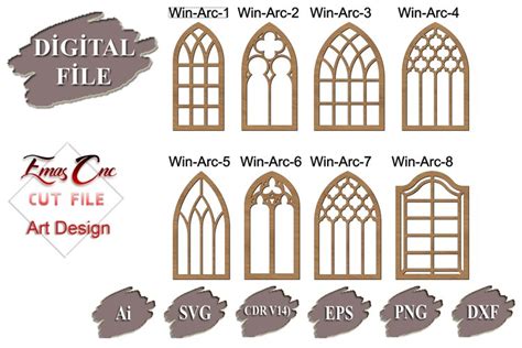 Window Frame, Home Sign, Gothic Windows, Arched (1852011)