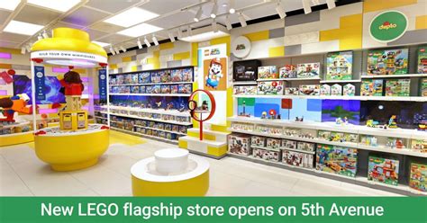 LEGO Store on 5th Avenue New York City offers a brand-new feature ...