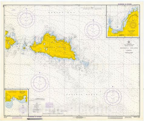 Historic Nautical Map - Shemya Island, 1973 NOAA Chart - Alaska (AK ...