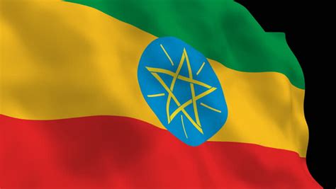 National Flag. ETH Ethiopia. Stock Footage Video 678529 - Shutterstock