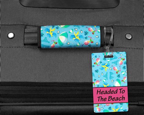 Vacation Luggage Tag Beach Luggage Tag Personalized Luggage - Etsy