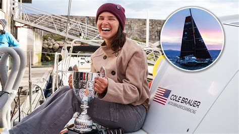 Cole Brauer becomes 1st US woman to sail solo around the world ...