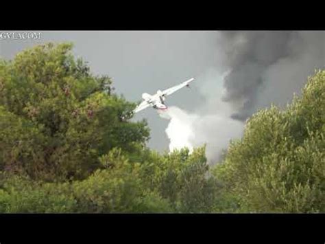 Civil Protection Beriev BE-200 firefighting in Varipompi : r/europe