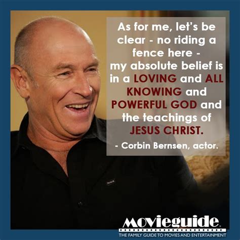 Corbin Bernsen, actor from Psych and others! | Faith inspiration, Faith quotes, Inspirational quotes