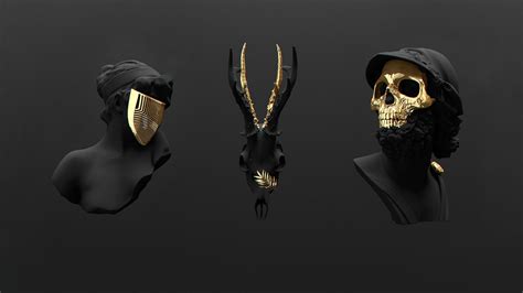 Golden Skull Wallpapers - Wallpaper Cave