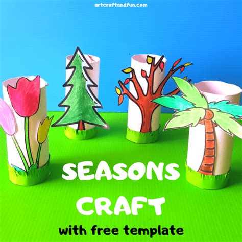 Fun and Easy Seasons Craft For Kids