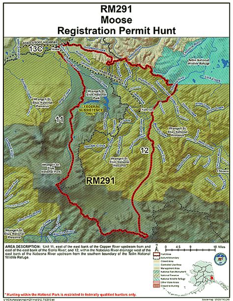 Map of rm291, Alaska Department of Fish and Game