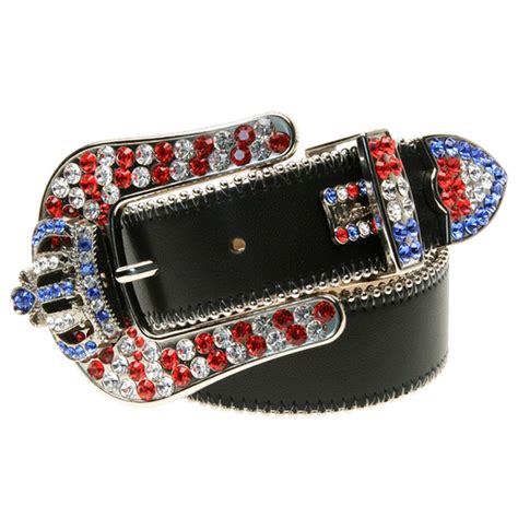 Constance RED WHITE & BLUE B.B.SIMON BELT