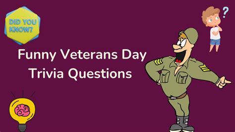 50 Best Veterans Day Trivia Questions (Test Your Knowledge)