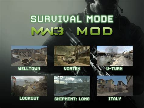 Survival Mode MW3 Mod Full v1.1 file - ModDB