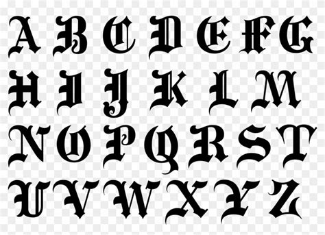 Old English Alphabet Letters A Z Copy And Paste - Photos Alphabet ...