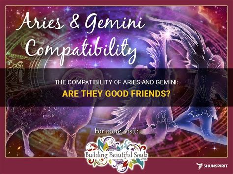 The Compatibility Of Aries And Gemini: Are They Good Friends? | ShunSpirit