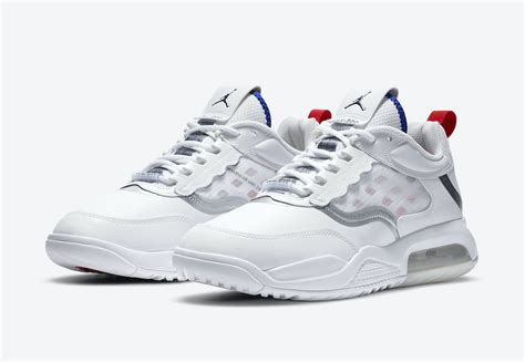 Jordan Air Max 200 White Red Blue CW7590-100 Release Date - SBD