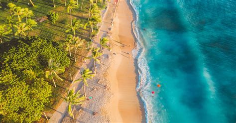 Aerial View of a Beautiful Beach · Free Stock Photo