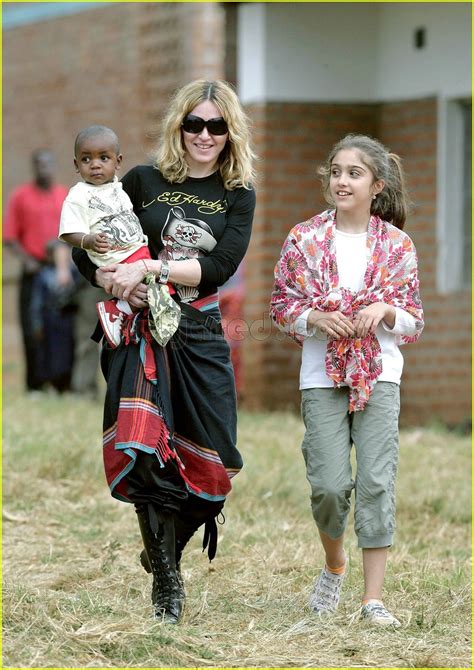 Madonna's Family Portrait: Photo 114521 | Celebrity Babies, David Banda, Lourdes Leon, Madonna ...