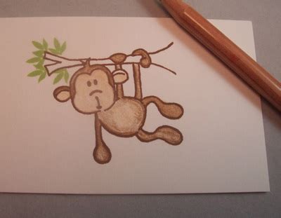 Listen to this...: Blending Pencil Tutorial - Monkey Party Time