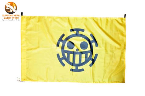 One Piece Heart Pirates Flag – Anime Store