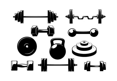 Dumbell Vector | Fitness logo design, Logo design, Scrapbook stickers ...