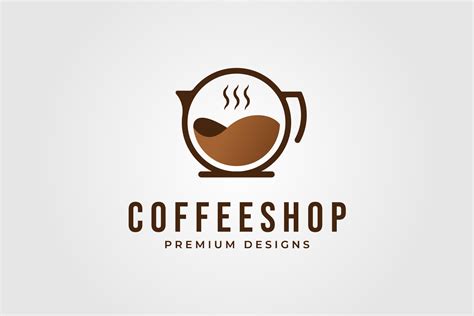 Minimalist Coffee Shop Logo Vector Graphic by lawoel · Creative Fabrica