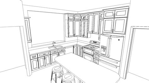 L Shaped Kitchen Layout Designs - CabinetSelect.com