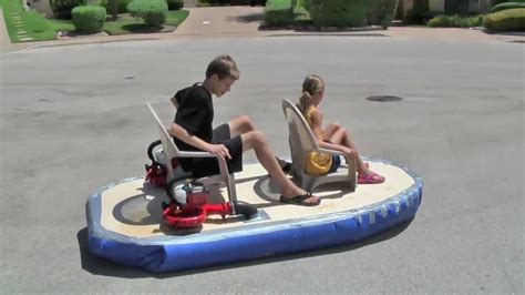 Working Homemade Hovercraft! | Hovercraft diy, Cool diy projects, Cool boats