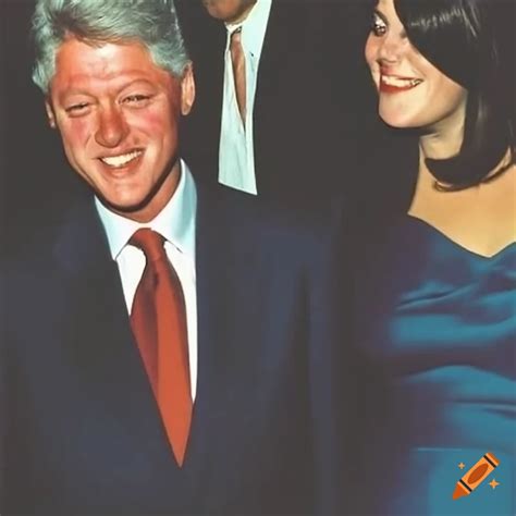 Bill Clinton And Monica Lewinsky Together