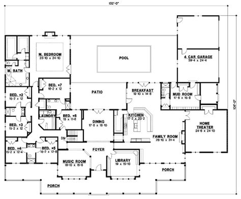 6 Bedroom House Floor Plans | online information