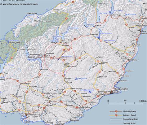 Where is Cromwell? Map - New Zealand Maps