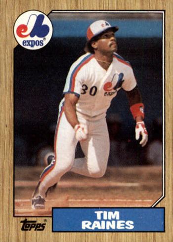 30 Tim Raines Baseball Cards Worthy of an All-Star … and the Hall of ...