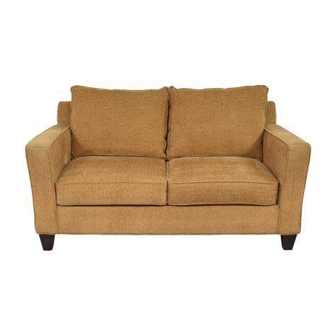 60% OFF - Rowe Furniture Rowe Furniture Fabric Upholstered Loveseat / Sofas