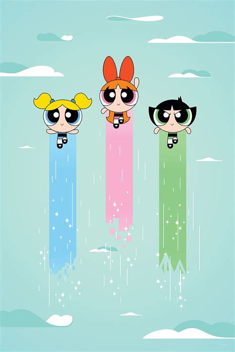 Powerpuff Girls Bubbles And