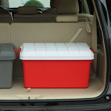 Four Sizes Plastic Multifunctional Vehicle Storage Box Container...