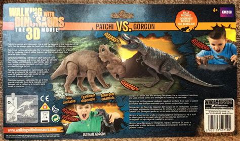 Friendly Barghest Toy Reviews: Walking with Dinosaurs Patchi Vs Gorgon ...