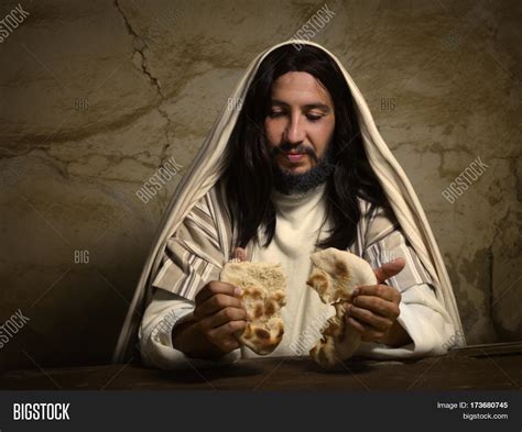 Jesus Christ Breaking Bread